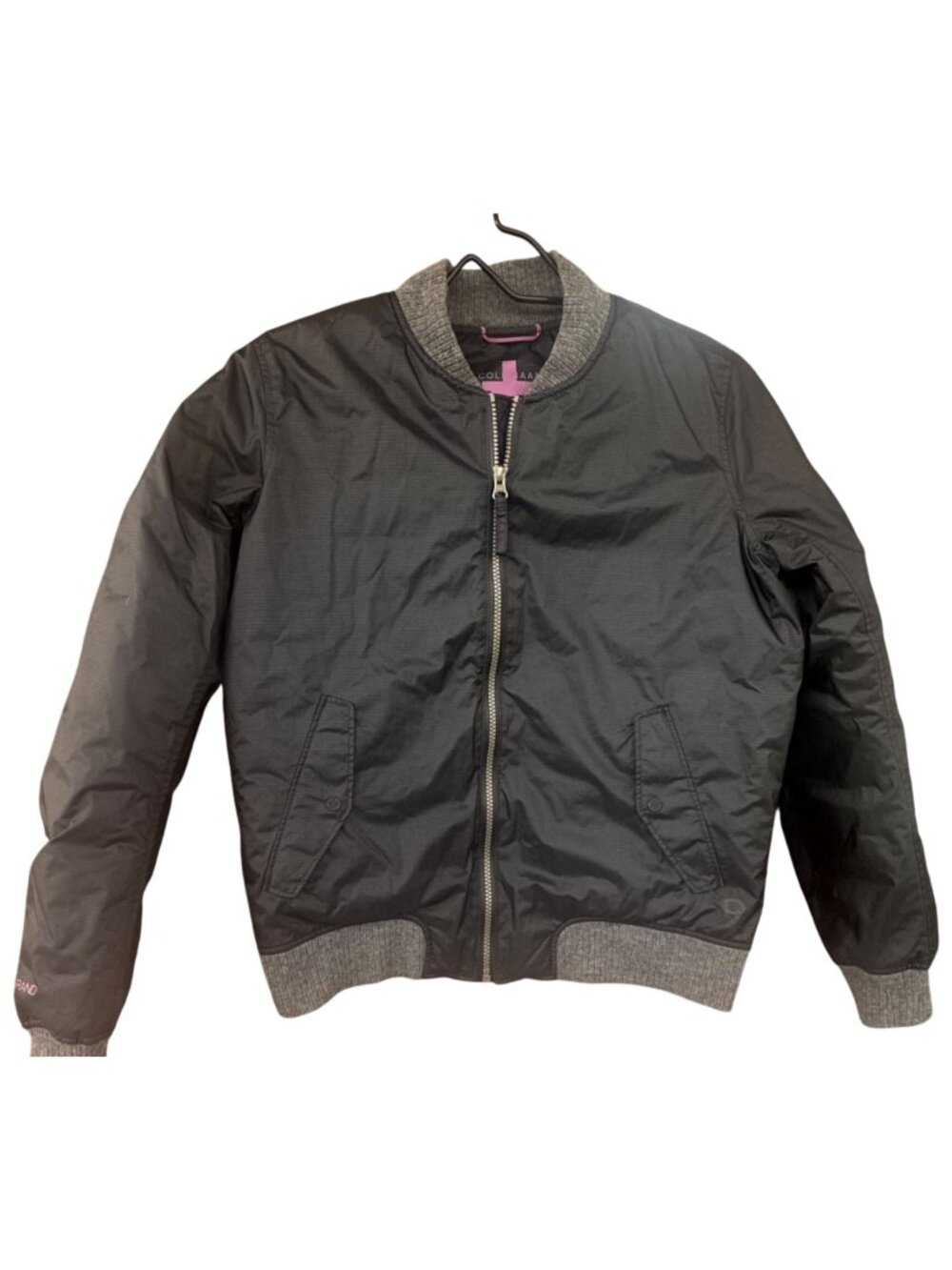 Cole Haan Womens S Down Jacket Bomber Black Mountain Hardwear Waterproof